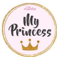 Filha Princesa Minha My Princess Sticker - Filha Princesa Minha My Princess Crown Stickers