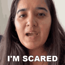 Im Scared Deeksha GIF - Im Scared Deeksha Buzzfeed India GIFs