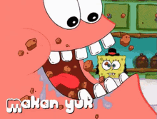 Makan Yuk GIF - Patrick Star Spongebob Makan Yuk GIFs