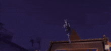 a close up of a person 's leg with a sword in a video game .
