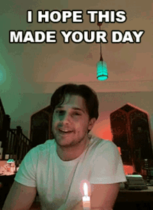 I Hope This Made Your Day Andy Mientus GIF - I Hope This Made Your Day Andy Mientus Cameo GIFs
