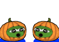 Hogey Pumpkin Pepe Sticker - Hogey Pumpkin Pepe Patrick Casey Stickers