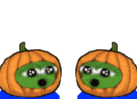 Hogey Pumpkin Pepe Sticker - Hogey Pumpkin Pepe Patrick Casey Stickers