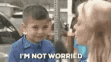 Not Worried Crying GIF - Not Worried Crying Kid GIFs