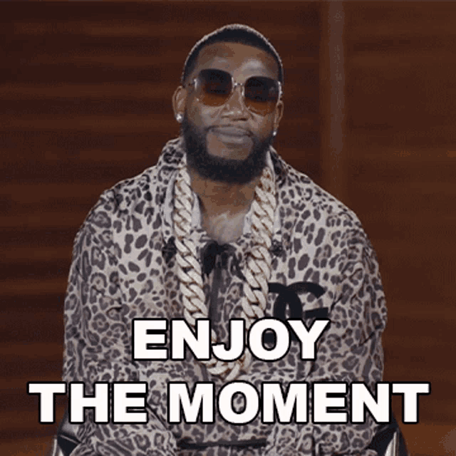 Enjoy The Moment Gucci Mane GIF - Enjoy The Moment Gucci Mane Be In The Now GIFs