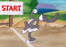 Run GIF - Bugs Bunny Race Run GIFs