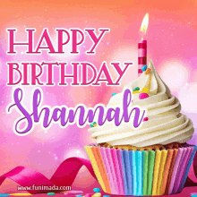 Shannah Birrhday Cupcake GIF - Shannah Birrhday Cupcake GIFs