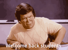Welcome Back Students Zhivago1955 GIF