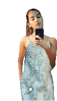 Selfie Mirror Shot Sticker - Selfie Mirror Shot Pretty Girl Stickers