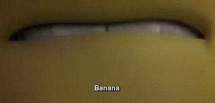 minion banana gif