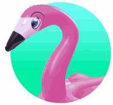 Flamingo Nod GIF