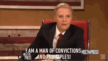 I Am A Man Of Convictions And Principles Lindsey Graham GIF