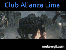 club alianza lima is written on the bottom of the screen