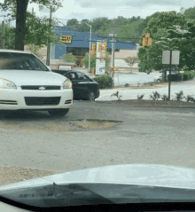 pothole hole driving car bump