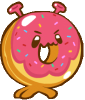 Donut Cookierun Sticker - Donut Cookierun Run Stickers