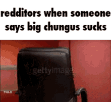 reddit redditors big chungus monkey chair