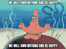 Spongebob Meme Meditation GIF - Spongebob Meme Meditation Mental Health GIFs