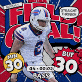 Buffalo Bills (30) Vs. Minnesota Vikings (30) Fourth Quarter GIF - Nfl National Football League Football League GIFs