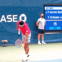 Yasutaka Uchiyama Serve GIF - Yasutaka Uchiyama Serve Tennis GIFs
