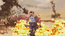 king of fighters ralf fire inferno ralf jones