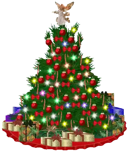 Arvore De Natal Christmas Tree Sticker - Arvore De Natal Christmas Tree Christmas Stickers