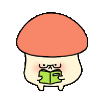 Mushroom Cute Sticker - Mushroom Cute Book Stickers