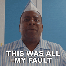 This Was All My Fault Dexter Reed GIF - This Was All My Fault Dexter Reed Kenan Thompson GIFs