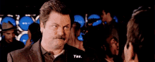 Yes Ron Swanson GIF - Yes Ron Swanson Parks And Recreation GIFs