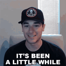 Its Been A While Anthony Alfredo GIF - Its Been A While Anthony Alfredo We Havent Talked A While Ago GIFs
