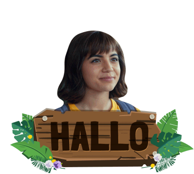 Hallo Dora Sticker - Hallo Dora Süß Stickers
