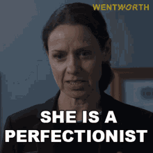 She Is A Perfectionist Vera GIF - She Is A Perfectionist Vera Wentworth GIFs