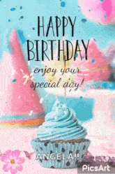 Happybirthdaytoyou Cupcake GIF