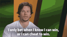 Strategy GIF - Markwahlberg Cheat Cheater GIFs
