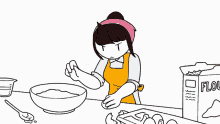 chef baking