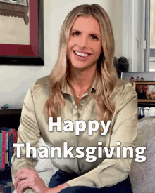 Happy Thanksgiving Grateful GIF - Happy Thanksgiving Grateful Niki Connor GIFs