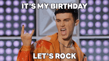 It'S My Birthday Let'S Rock Spice GIF - It'S My Birthday Let'S Rock Spice Rupaul'S Drag Race GIFs