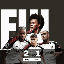 Fulham F.C. (2) Vs. Arsenal F.C. (1) Post Game GIF