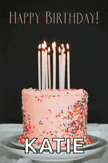 Happy Birthday Birthday Cake GIF