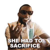 She Had To Sacrifice Gucci Mane Sticker - She Had To Sacrifice Gucci Mane Mrs Davis Song Stickers