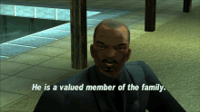 Gtagif Gta One Liners GIF - Gtagif Gta One Liners He Is A Valued Member Of The Family GIFs
