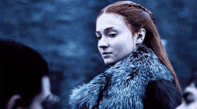 Jon X Sansa Stare GIF - Jon X Sansa Stare Winterfell GIFs