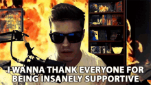 I Wanna Thank Everyone For Being Insanely Supportive David GIF - I Wanna Thank Everyone For Being Insanely Supportive David Please Stop Talking GIFs