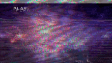 a purple background with the word play written in white