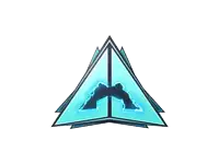 a triangle with a lightning bolt on it