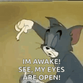 Exhausted Tom And Jerry GIF