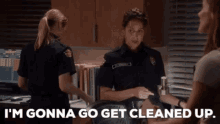 Station19 Andy Herrera GIF - Station19 Andy Herrera Im Gonna Go Get Cleaned Up GIFs