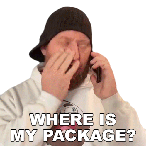 Where Is My Package Dj Hunts Sticker - Where Is My Package Dj Hunts What Happened To My Package Stickers