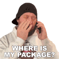 Where Is My Package Dj Hunts Sticker - Where Is My Package Dj Hunts What Happened To My Package Stickers
