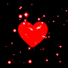 Red Heart Love GIF - Red Heart Love Alisa GIFs