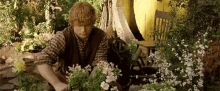 Happy Hobbit Gardener GIF - Hobbit Samwise Gardener GIFs